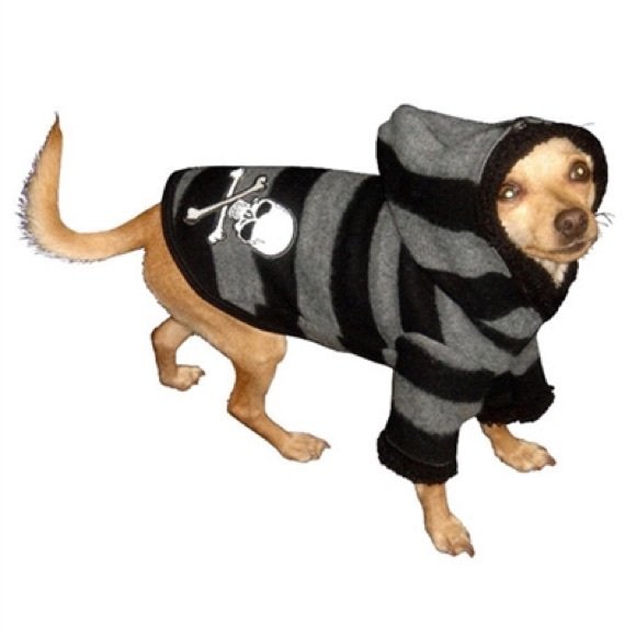 Hip Doggie Skull Hoodie Size Small - Picture 5 of 5